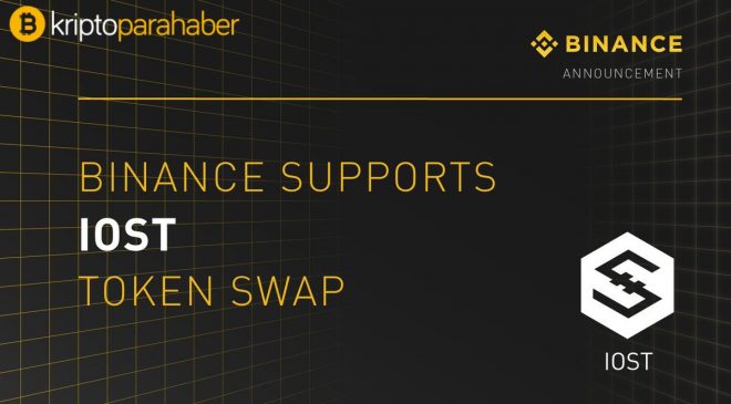 Binance, IOST MainNet Token Swap'ı destekleyecek